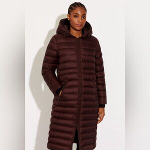C5169 - Coach Long Down Coat with Hood